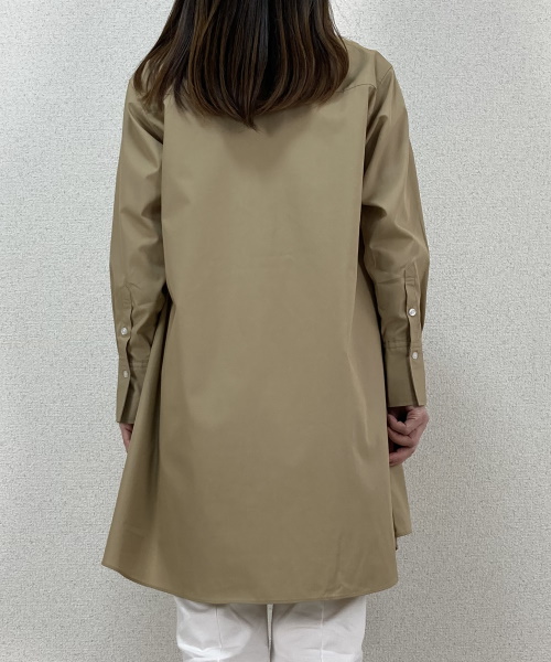 DoCLASSE　タイプライター・ギャザーチュニック