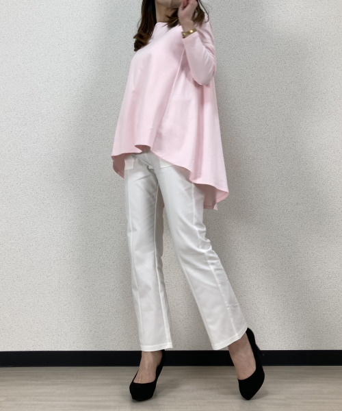 DoCLASSE　ラウンドフレア／長袖・ドゥクラッセTシャツ