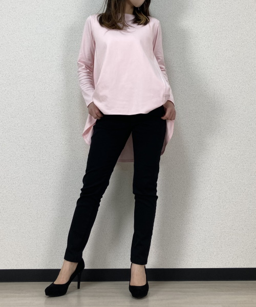 DoCLASSE　ラウンドフレア／長袖・ドゥクラッセTシャツ