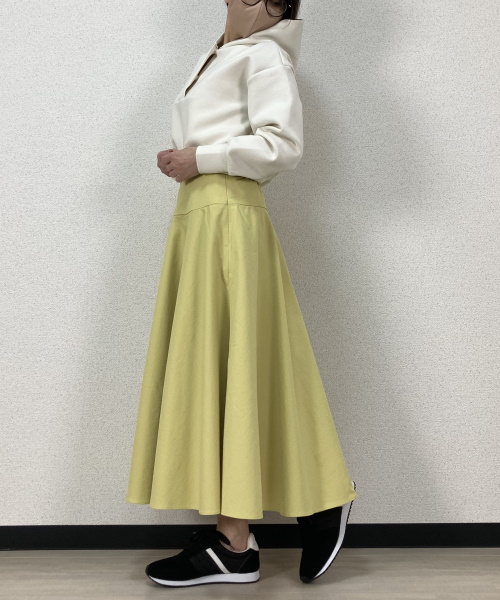 DoCLASSE ファインストレッチ・フーディプルオーバー