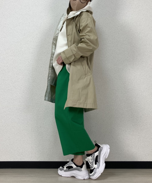 DoCLASSE ファインストレッチ・フーディプルオーバー