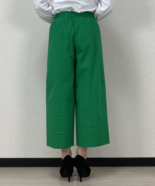 DoCLASSE シェイプストレッチ・クロップドワイド