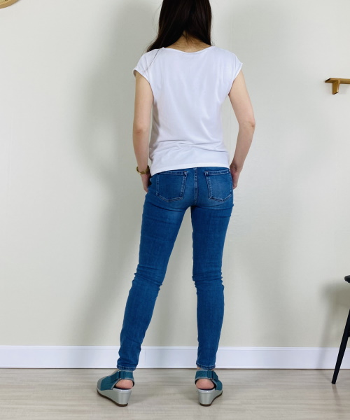 fitfit　しなやかウェッジニットサンダル