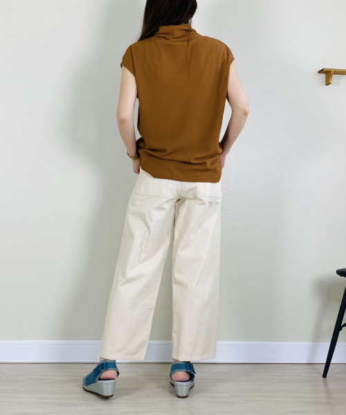 fitfit　しなやかウェッジニットサンダル