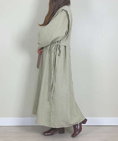 NOAHL　ピーチスキン2wayレイヤードワンピース　7,590円 (税込)