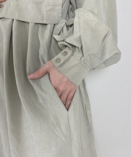 NOAHL　ピーチスキン2wayレイヤードワンピース　7,590円 (税込)