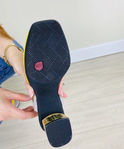 fitfit　スクエアトゥサンダル