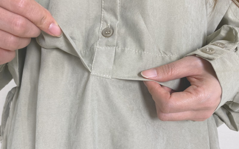 NOAHL　ピーチスキン2wayレイヤードワンピース　7,590円 (税込)