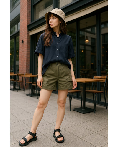 30代アラサー女性が使っても痛くないショートパンツの特徴は？大人が選ぶポイントとコーディネート