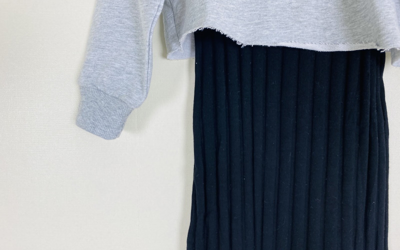 SHEIN 女の子幼児 文字グラフィック プルオーバー ＆ リブニット キャミドレス