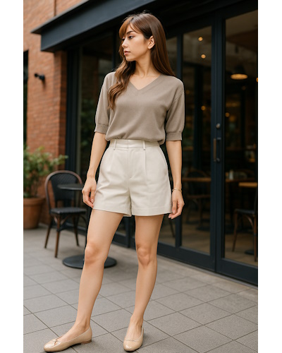 30代アラサー女性が使っても痛くないショートパンツの特徴は？大人が選ぶポイントとコーディネート