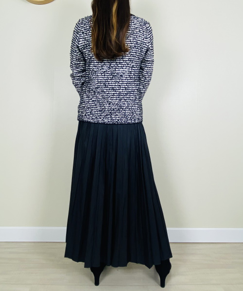 リボンヤーン・ブレードトリムジャケット　19,690円（税込）