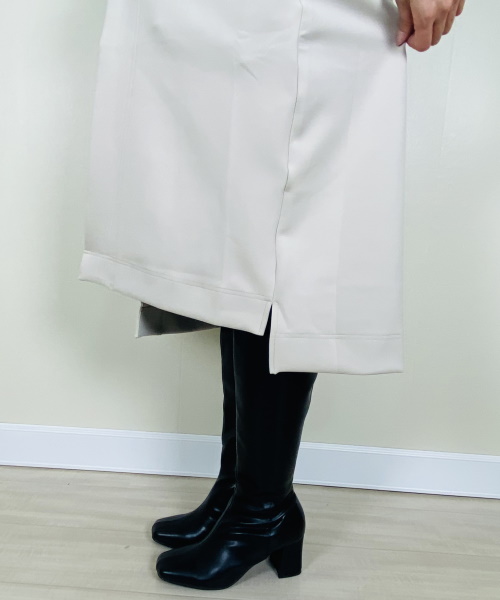 DoCLASSE　ダブル編みジャージー・カーデ＆ジレセット　9,889円（税込）