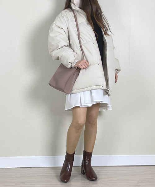 Newlyme オーバーサイズダウンジャケット ¥4,990(税込)