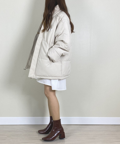 Newlyme オーバーサイズダウンジャケット ¥4,990(税込)