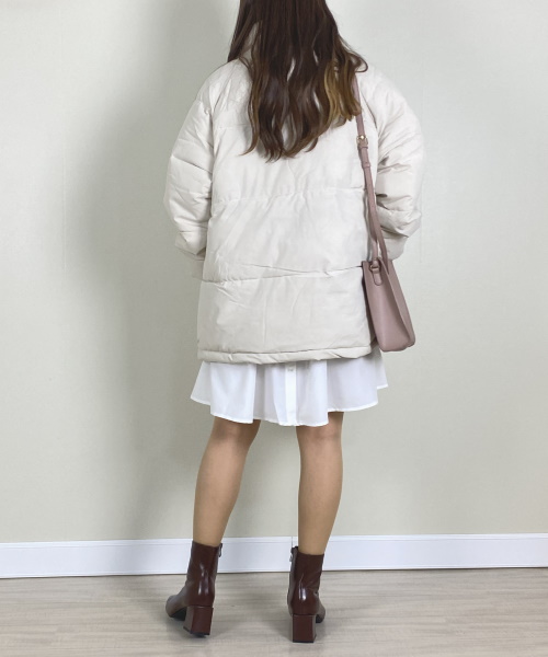 Newlyme オーバーサイズダウンジャケット ¥4,990(税込)