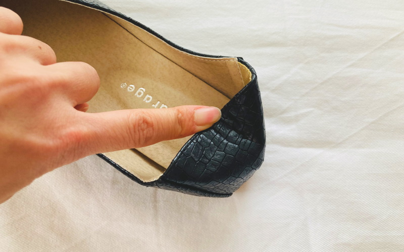 アクアガレージ　2Way スクエアトゥーフラットシューズ