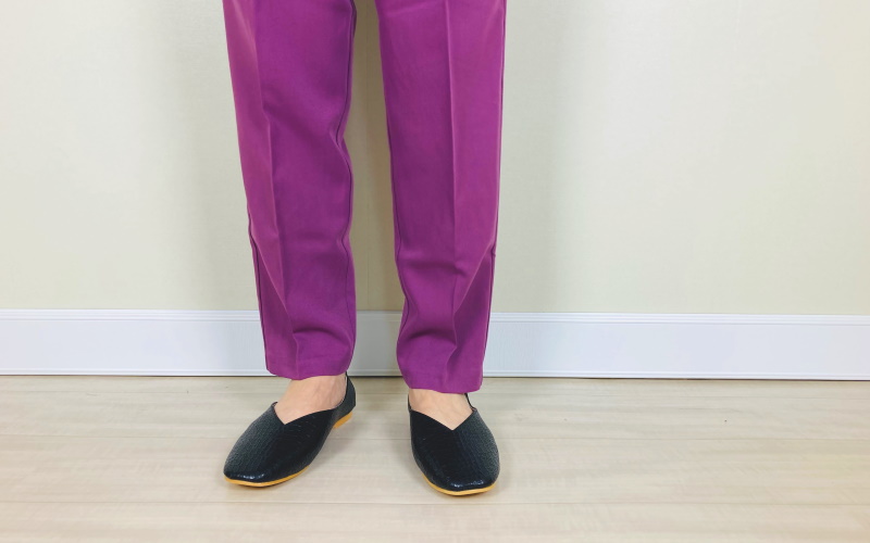 アクアガレージ　テーパードパンツ　