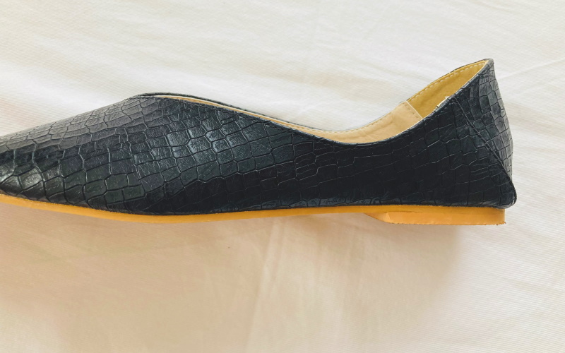 アクアガレージ　2Way スクエアトゥーフラットシューズ