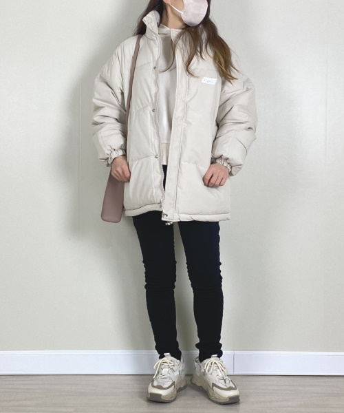 Newlyme オーバーサイズダウンジャケット ¥4,990(税込)