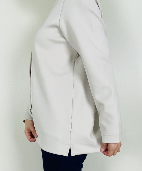 DoCLASSE　ダブル編みジャージー・カーデ＆ジレセット　9,889円（税込）