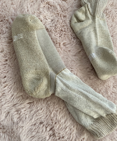 DoCLASSE　Nukle・シルク混裏パイルソックス