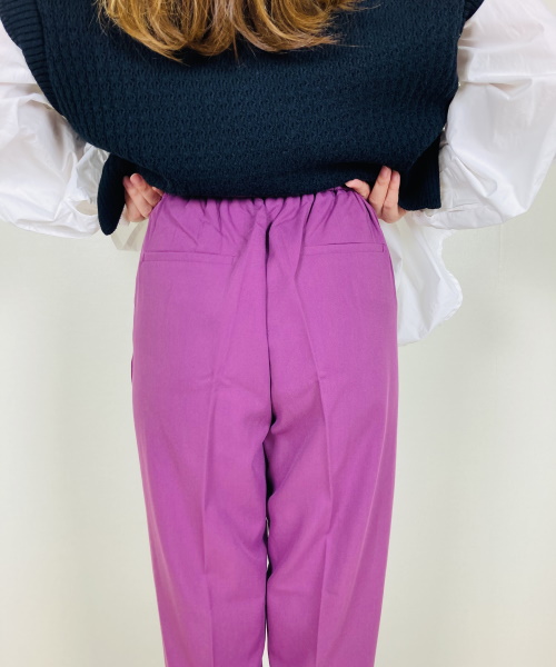 アクアガレージ　テーパードパンツ　