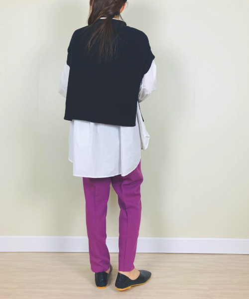 アクアガレージ　テーパードパンツ　