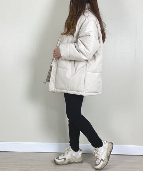 Newlyme オーバーサイズダウンジャケット ¥4,990(税込)