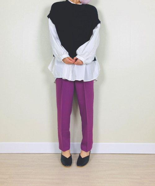 アクアガレージ　2Way スクエアトゥーフラットシューズ