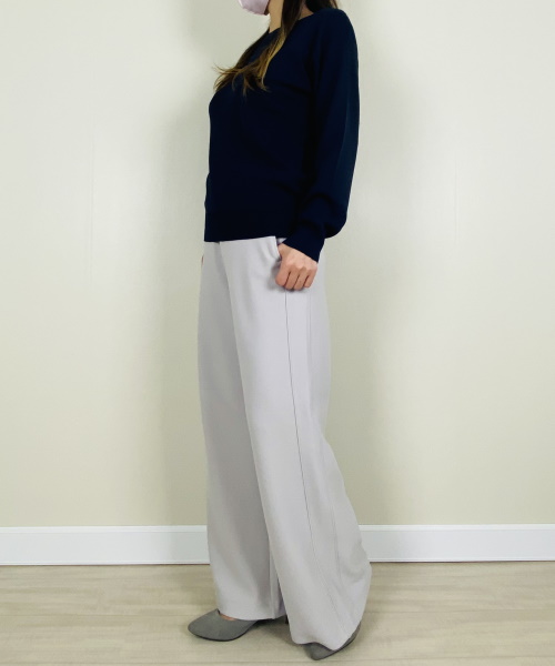 DoCLASSE　ハイツイストニット・ボートネック　4,389円（税込）