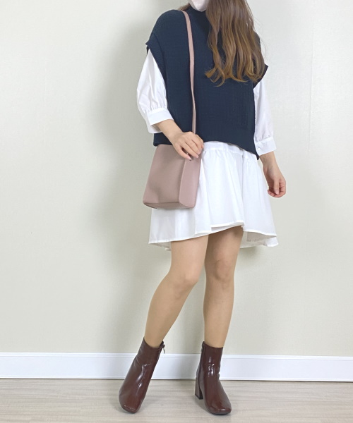 Newlyme 【送料無料】2WAYリボンティアードワンピース ¥3,990(税込)