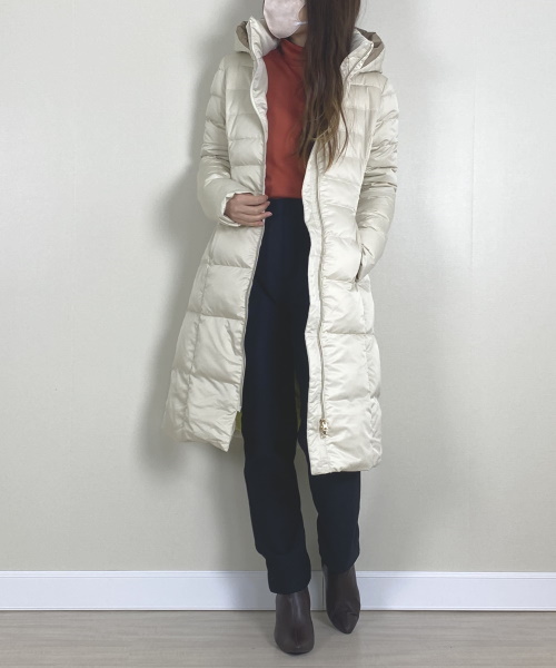 DoCLASSE　プレミアムダウン・立体ロングコート 19,690（税込）