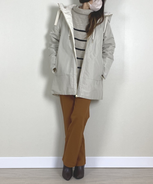 DoCLASSE　ウール混フラッフィー・タートルネック 8,789円（税込）