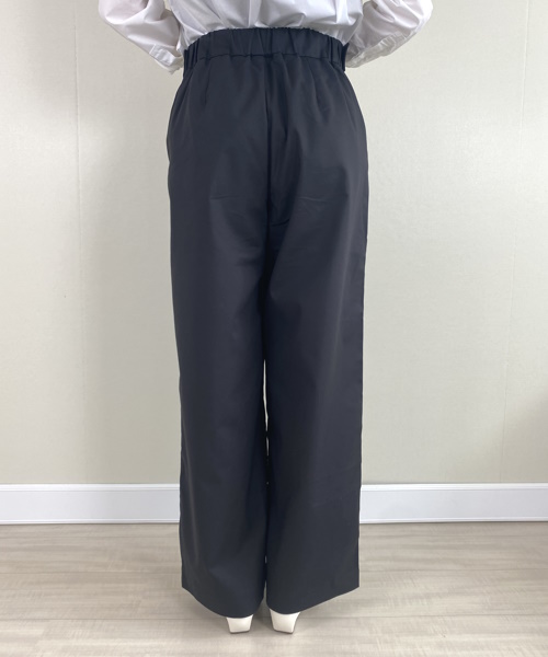 DoCLASSE　スタイルUPパンツ・セミワイド