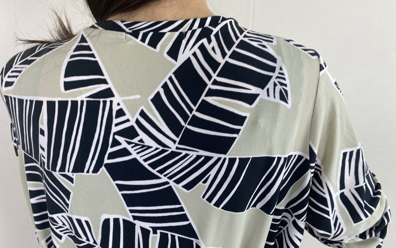 DoCLASSE　トラベルジャージー・ギャザーワンピース 