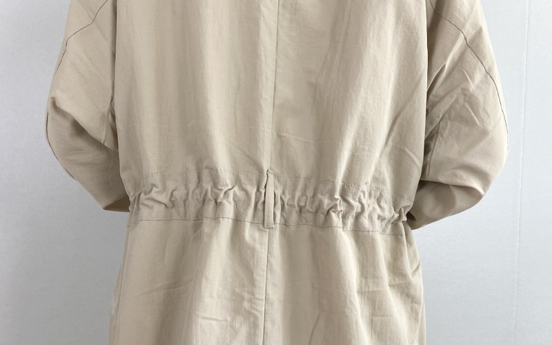 DoCLASSE　ナイロンタッサー・二重衿ステンカラー  ¥19,690