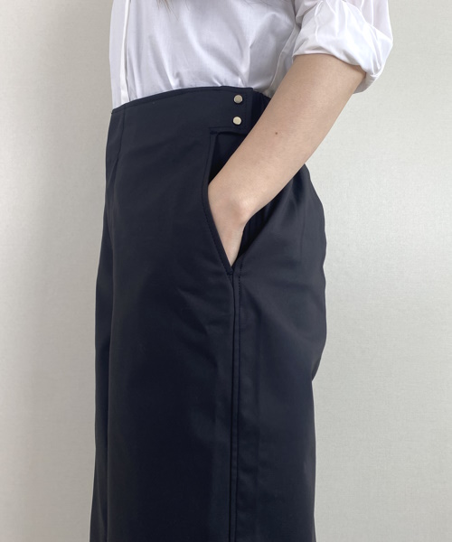 DoCLASSE　スタイルUPパンツ・セミワイド