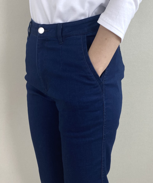 DoCLASSE　ミラクルストレッチ・スリムストレート／72cm