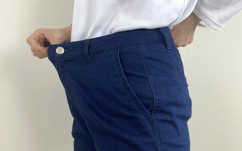 DoCLASSE　ミラクルストレッチ・スリムストレート／72cm