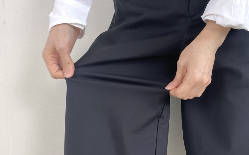 DoCLASSE　スタイルUPパンツ・セミワイド