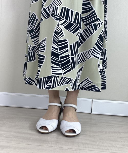 DoCLASSE　トラベルジャージー・ギャザーワンピース 