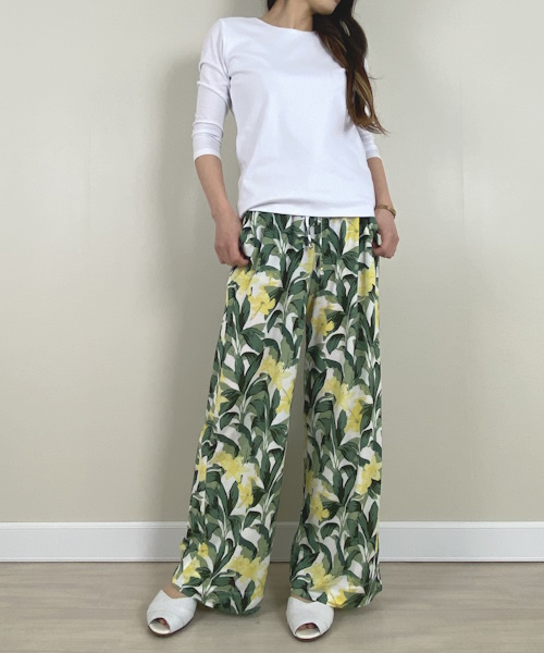 DoCLASSE　クルーネック／7分袖・ドゥクラッセTシャツ　3,289円（税込）