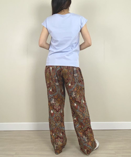 DoCLASSE　ボートネック／5分袖・ドゥクラッセTファイン　3,289円（税込）