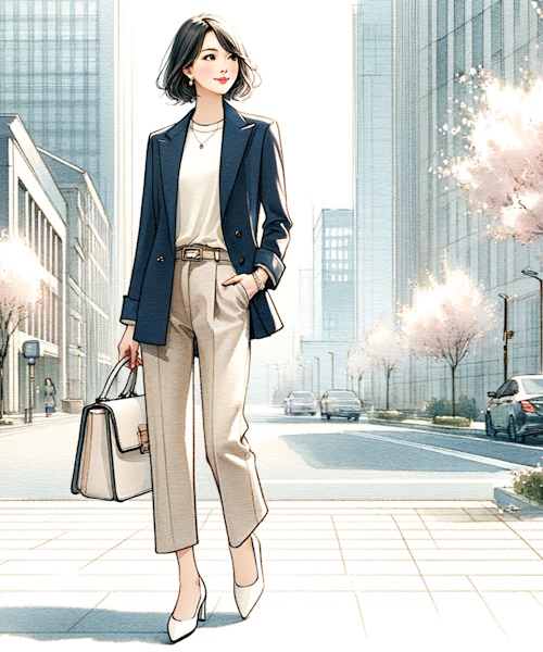 40代女性の通勤服・オフィスカジュアルで人気のプチプラ通販とブランドまとめ