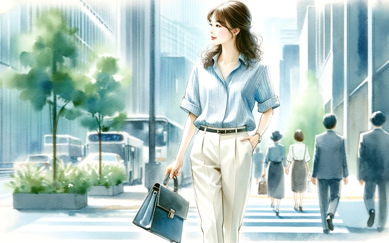 40代女性の通勤服・オフィスカジュアルで人気のプチプラ通販とブランドまとめ