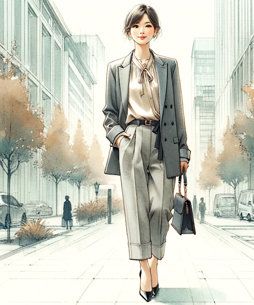 40代女性の通勤服・オフィスカジュアルで人気のプチプラ通販とブランドまとめ