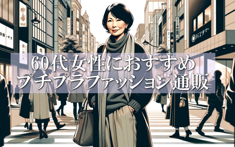 60代服はどこで買う？おすすめ人気ファッション通販とお手本コーディネート術