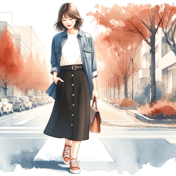 50代女性のお手本ファッション・悩みを解決するコーディネートのコツ