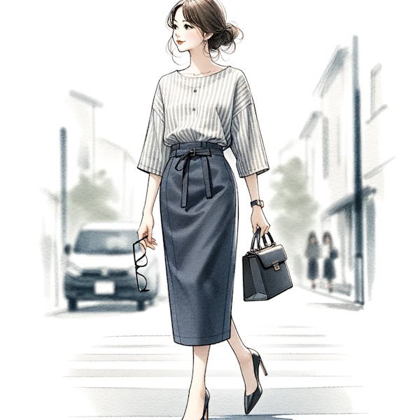 50代女性のお手本ファッション・悩みを解決するコーディネートのコツ